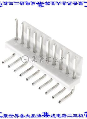 26605100 0026605100针座连接器10POS接头3.96mm公形插针通孔直角