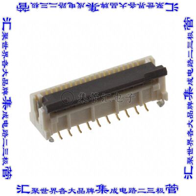 5019512010 连接器20POS FFC/FPC 0.5mm触头垂直单侧表面贴装