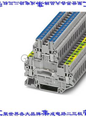 3046731 端子块连接器4POS馈通式5.2mm灰色12-26AWG