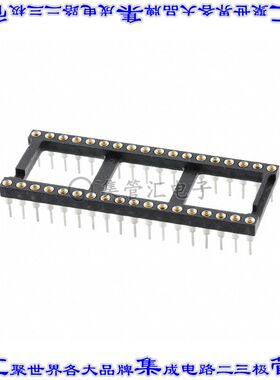 836-AG11D 连接器IC插座DIP 15.24mm插口36(2 x 18)位置镀金通孔