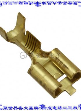 63622-1 快速连接器端子母头6.35mm压接14-18AWG