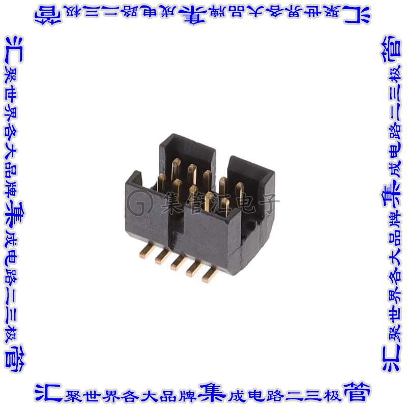 FTE-105-01-G-DV-ES-TR 针座连接器10POS接头2排0.8mm公形插针表