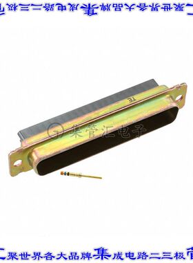 204519-2 连接器62POS插头公引脚3排D-Sub高密度面板安装