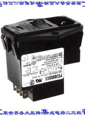 PE0SSSSX0 电源接入连接器3POS插座公插片模块IEC320-C14面板安装