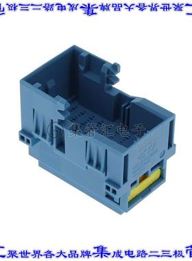 2377783-4 矩形连接器外壳36POS插头4排公形引脚蓝色自由悬挂