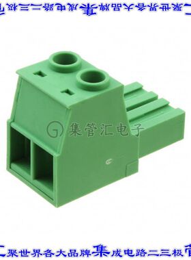 1913507 端子块连接器2POS插头母插口10.16mm绿色自由悬挂