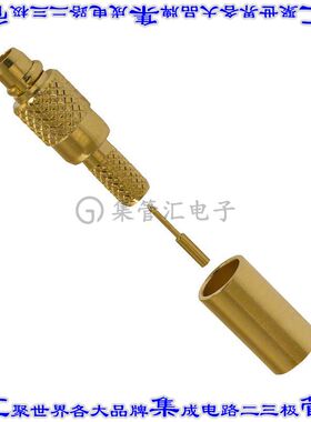 262101 同轴连接器MMCX插头公引脚焊接50欧姆自由悬挂