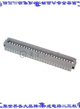 152250-0100-GB 矩形连接器50POS插座2排2mm母插口灰色IDC镀金自