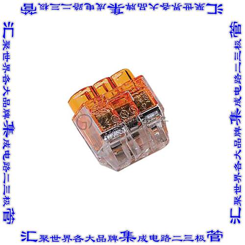 148-90049 接插件连接器WIRE CONN PUSH 3PORT ORN