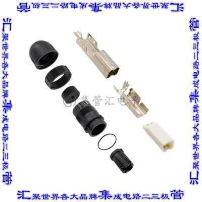 DCC-USBBB-150 连接器USB-B插头4POS USB 2.0自由悬挂