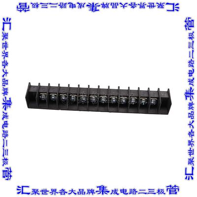 325200-12-0 端子块连接器12电路隔板接线座8.26mm螺钉