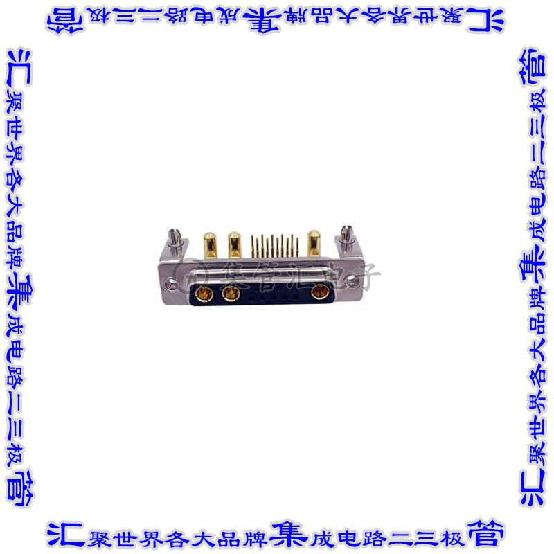 684M13W3203L621 连接器13(10+3电源)插座母插口2排D-Sub组合式板