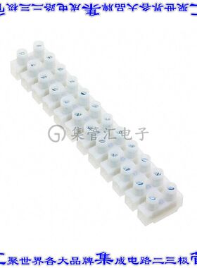 1-1776296-2 端子块连接器12电路欧式接线板2排1mm螺钉