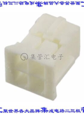SWH204-NULN-D02-UU-WH 矩形连接器外壳4POS插座2排2mm母形插口白