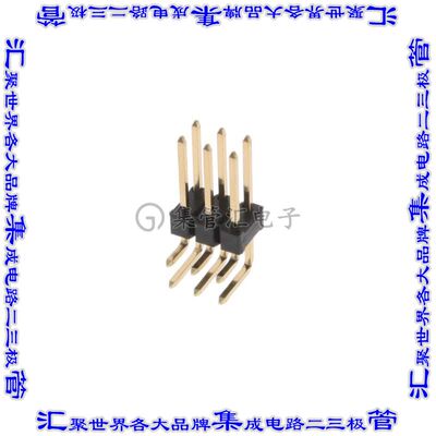 10129382-906004BLF 针座连接器6POS可切割2排2.54mm公形插针通孔
