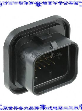 6473418-1 针座连接器26POS插座4排3mm公形插针通孔直针镀金