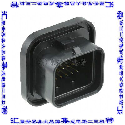 6473418-1 针座连接器26POS插座4排3mm公形插针通孔直针镀金