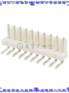 1-647676-0 针座连接器10POS接头3.96mm公形插针通孔直角锡