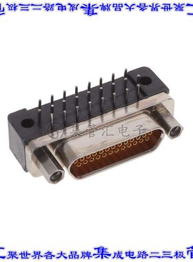 MDM-25SCBRM7-A174 连接器25POS插座母插口2排D-TYPE型通孔直角