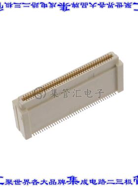 61082-084402LF 板对板连接器80POS插座外罩触点2排0.8mm表贴SMD
