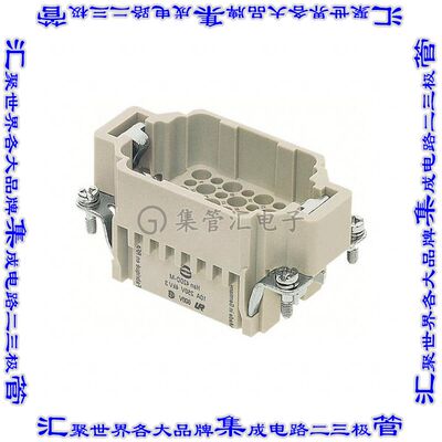 9160423001 09160423001连接器42+接地无触头嵌件公头压接