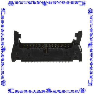 N3440 针座连接器30POS接头2排2.54mm公形插针通孔直针镀 6302RB