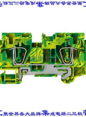 REB-A2D-YG 端子块连接器2POS馈通式8.2mm绿色黄色8-24AWG