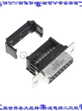 L117DAFRA15S 连接器15POS插座母插口2排D-Sub自由悬挂