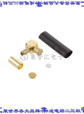 CONMCX012 同轴连接器MCX插头公引脚焊接50欧姆自由悬挂直角