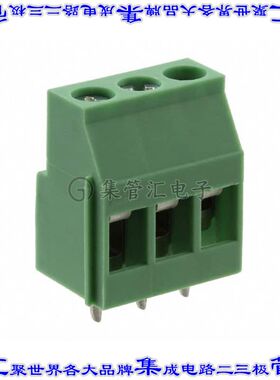 5442905 线对板连接器3POS接线端子5mm通孔水平带板