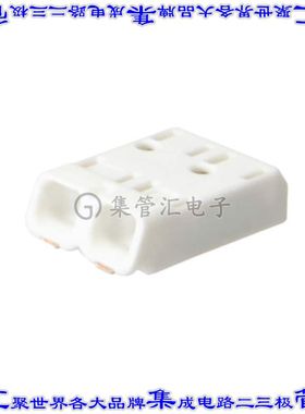 SMDFLAT 345/ 2 WS 接插件连接器CONN LED 2POS W/ MOULDING SMT