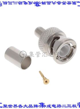 R142085000W 同轴连接器BNC插头公引脚压接75欧姆自由悬挂