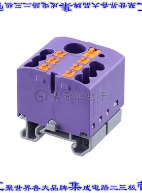 3274182 接线板专用连接器7POS中等25.2mm紫色