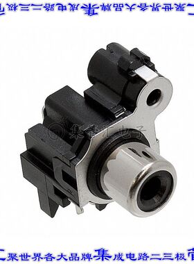 PJRAS1X1S01X 接插件连接器CONN RCA JACK MONO 3.2MM R/A