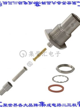 5221221-5 同轴连接器BNC插孔母形插口压接75欧姆面板安装