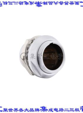 JBXEA2G04FCSDS 圆形连接器4POS插座母插口压接镀金面板安装