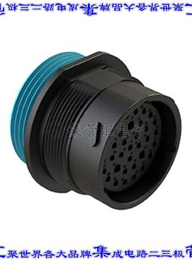 AHDP04-24-35SR-WTA 圆形连接器35POS插座外壳用于母插口黑色面板