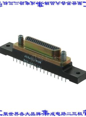 MDM-51PBSP 连接器51POS插头公引脚3排D-TYPE型面板安装通孔