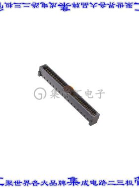 HSEC8-160-01-L-DV-A-K-TR 卡边缘连接器120POS母头2排0.8mm黑色