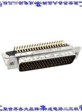 163A18219X 连接器78POS插头公引脚4排D-Sub高密度板边缘