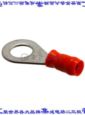 50837 环形连接器端子圆形1/4接线柱16-18AWG压接