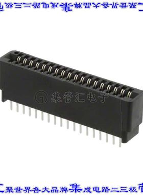 EBC18DCWN-S371 卡边缘连接器36POS母头2排2.54mm黑色镀金