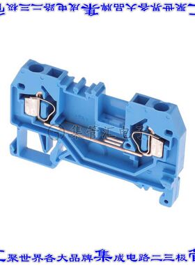 280-904 端子块连接器2POS馈通式5.0mm蓝色12-28AWG