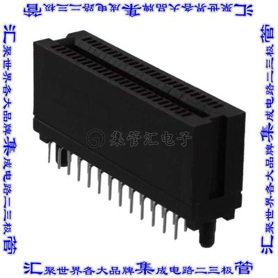 5650719-1 卡边缘连接器50POS母头2排2.54mm棕色镀金