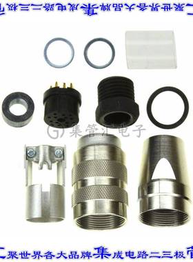 C09131D0122002U 圆形连接器12POS插头母插口焊杯镀金自由悬挂