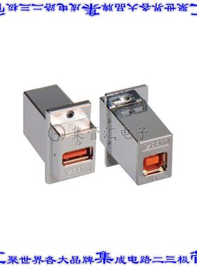 ECF504-UABS-HR 连接器adapter适配器 USB-A插座 至 USB-B插座