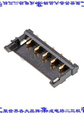 2082940050 针座连接器5POS插头1.8mm公形插针表贴SMD镀金