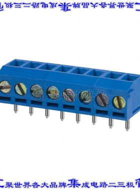 OSTTF080161 线对板连接器8POS接线端子3.5mm通孔垂直带板