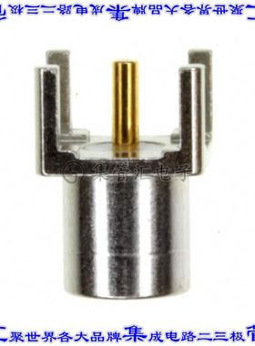 1060985-1 同轴连接器MCX插座母插槽焊接50欧姆通孔