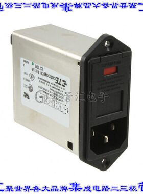 PM000SMXE 电源接入连接器3POS插座公插片模块IEC320-C14面板安装
